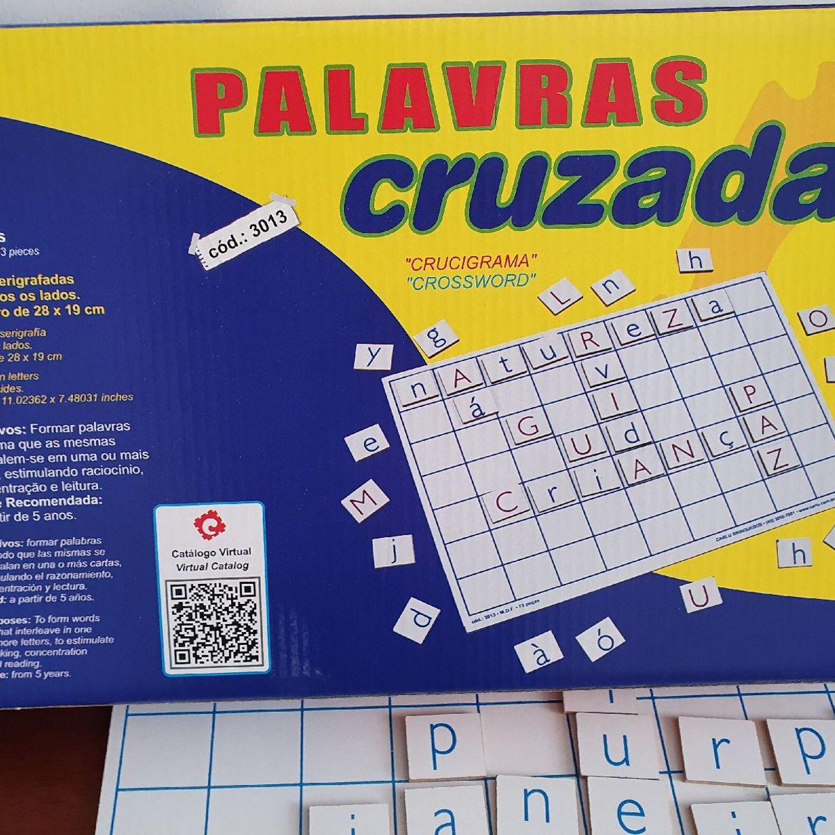 Jogo Palavras Cruzadas - Carlu