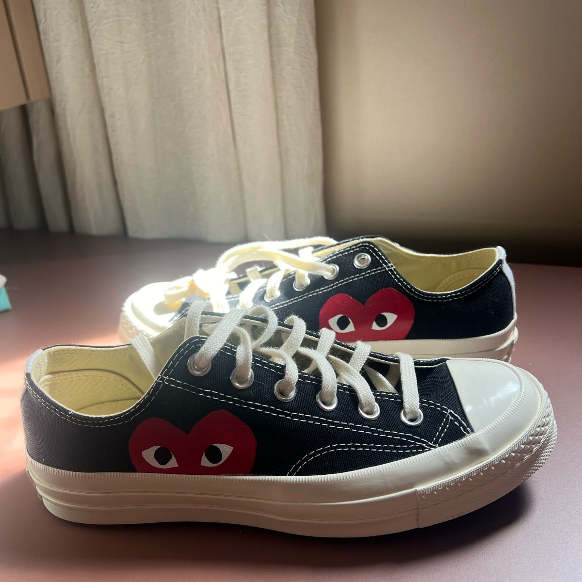 Comme des garcons converse 6.5 usado best sale