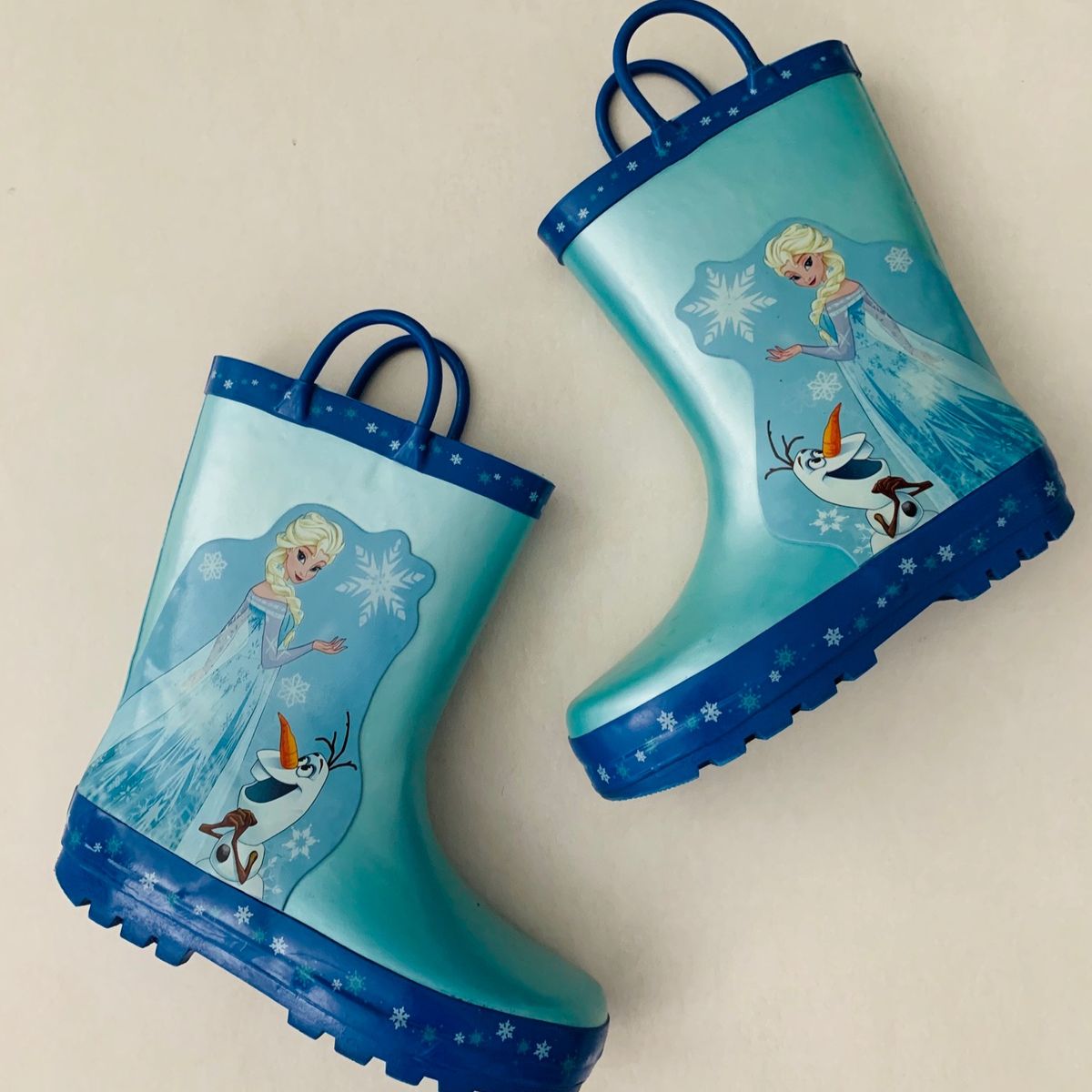 bota de chuva infantil da frozen