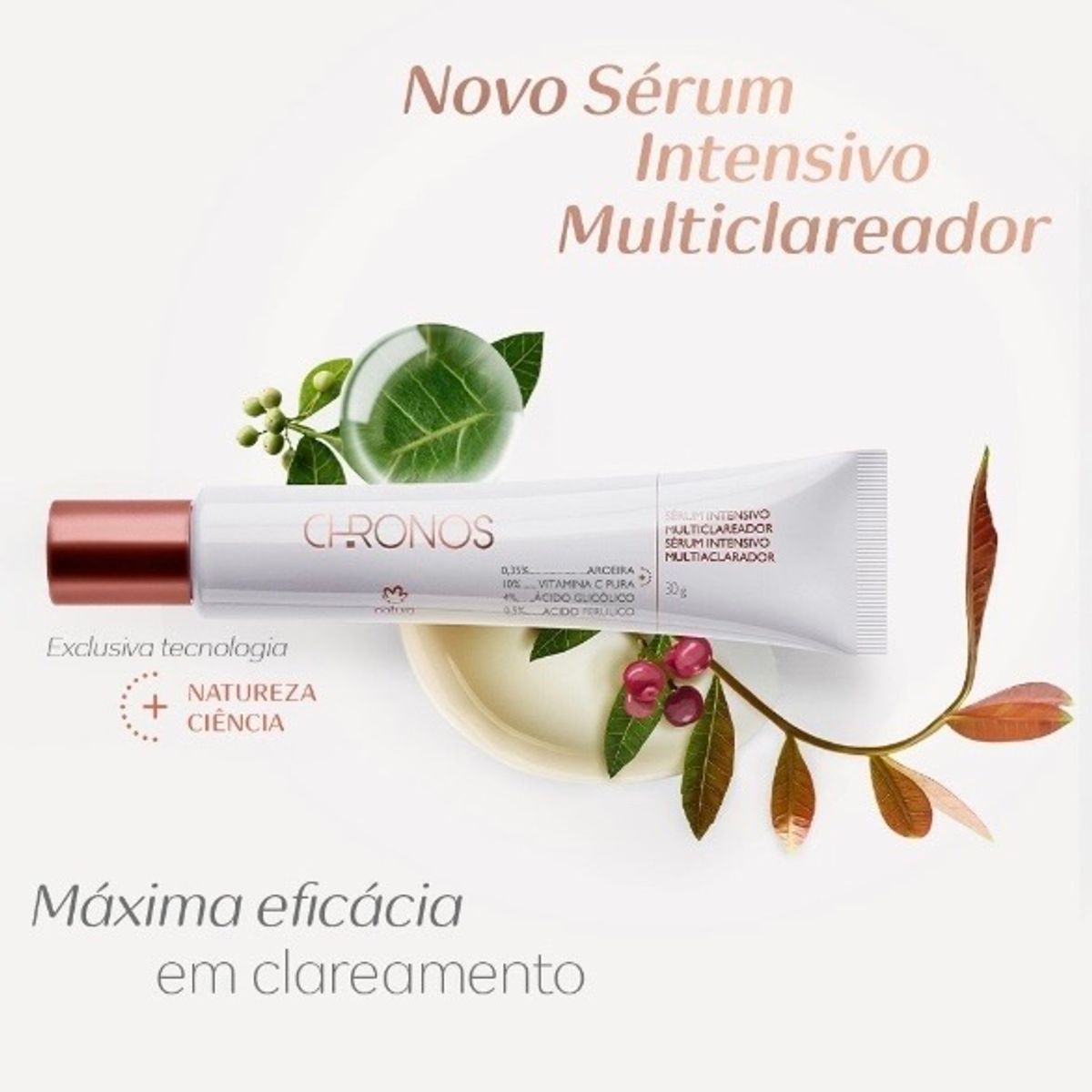 Serum Intensivo Multiclareador | Cosmético Feminino Natura Nunca Usado  83155610 | enjoei