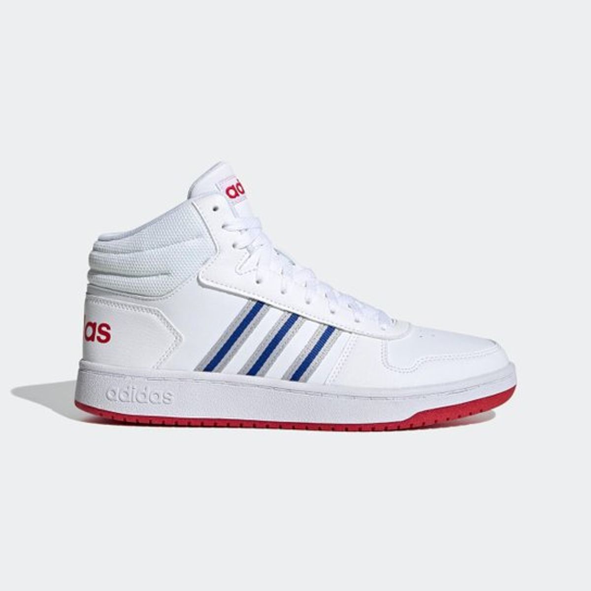 Tênis cano alto adidas hoops hot sale 2.0 k