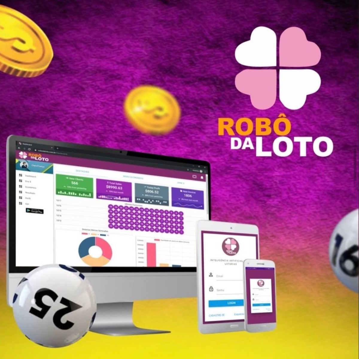 Aplicativo Robô Da Loto