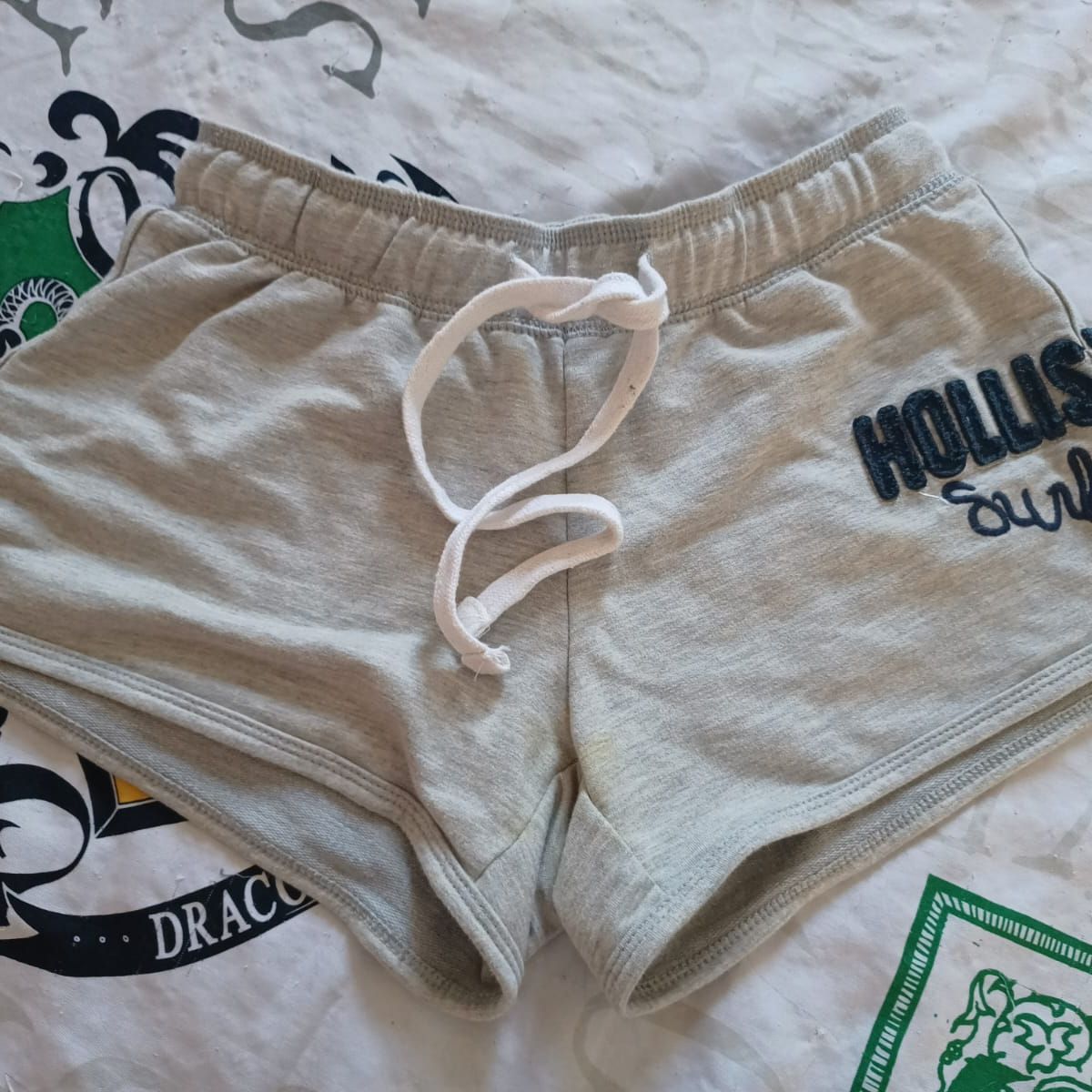 Short moletom 2024 feminino hollister