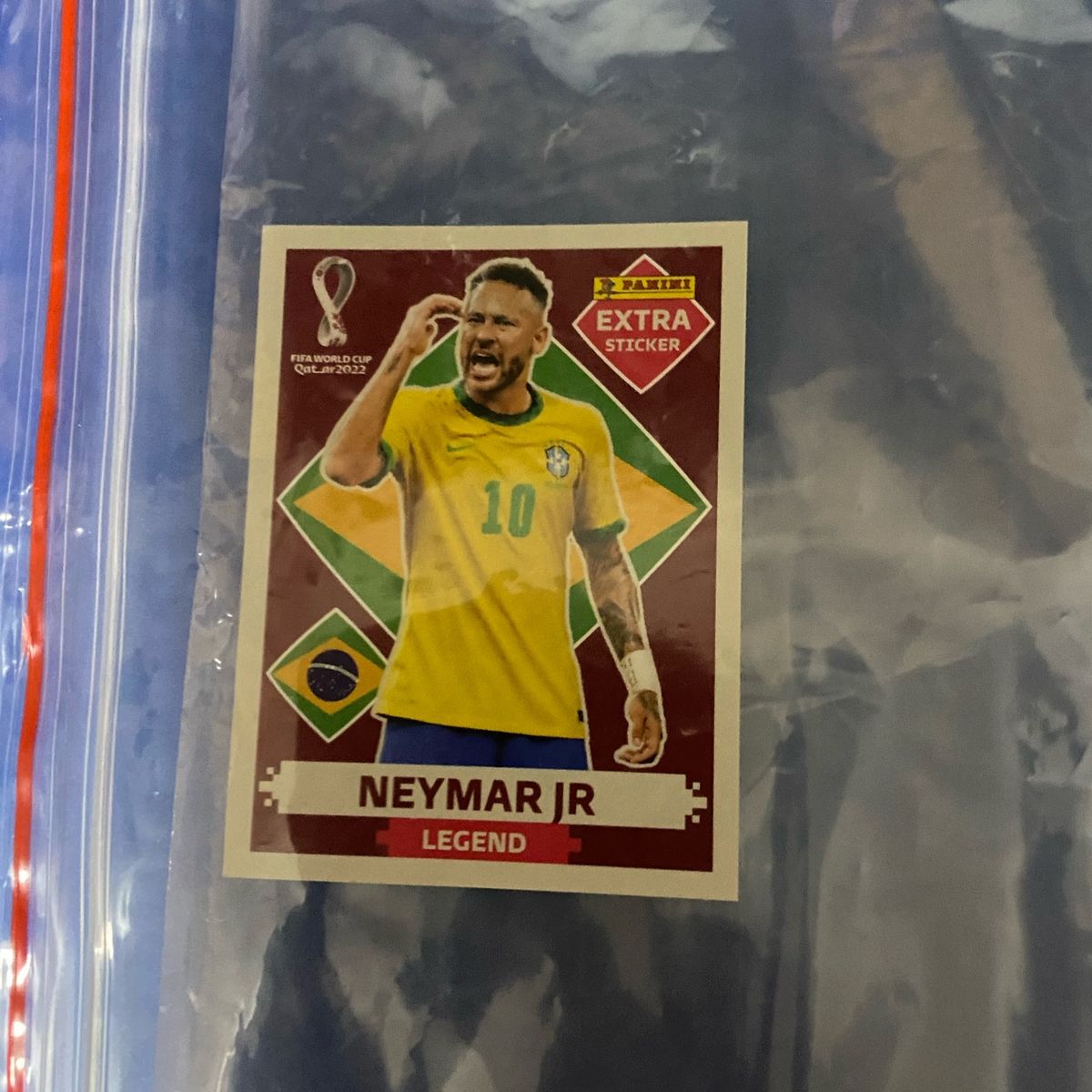 Figurinha Original Panini Neymar Jr Legend Gold | Item p/ Esporte e Outdoor  Panini Nunca Usado 79469315 | enjoei