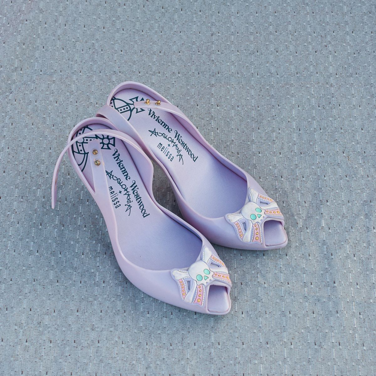 Melissa Lady Dragon Skull Vivienne Westwood Anglomania Sandália