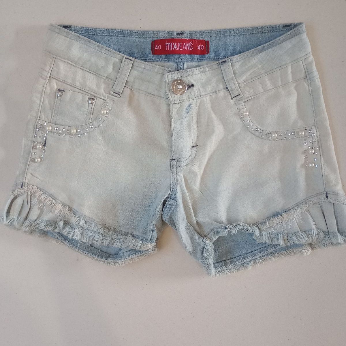 Short Jeans Curto Destroyed Kassia