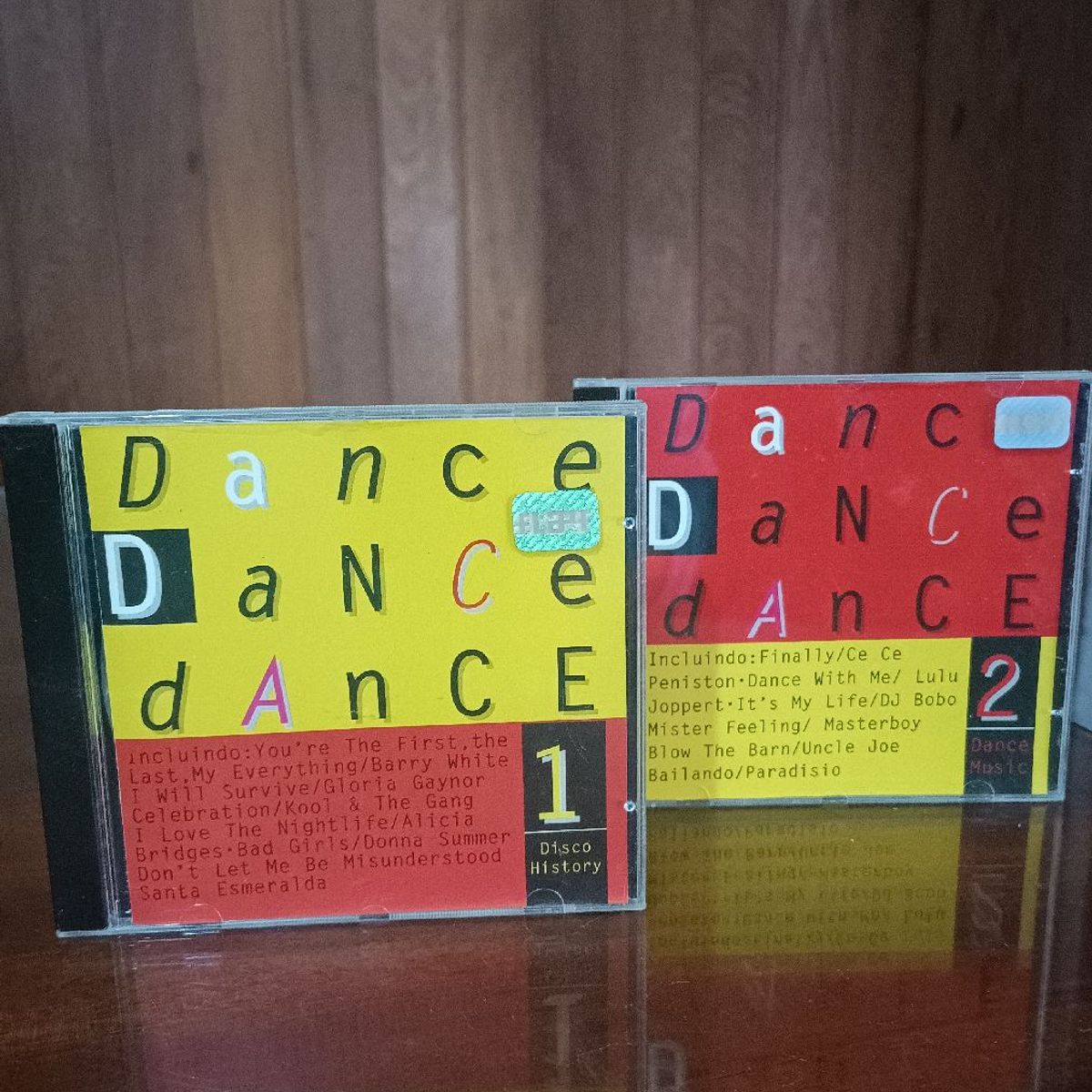 Cds Dance Dance Dance Vol.1 &Amp; 2. | Globo Disc Nunca Usado