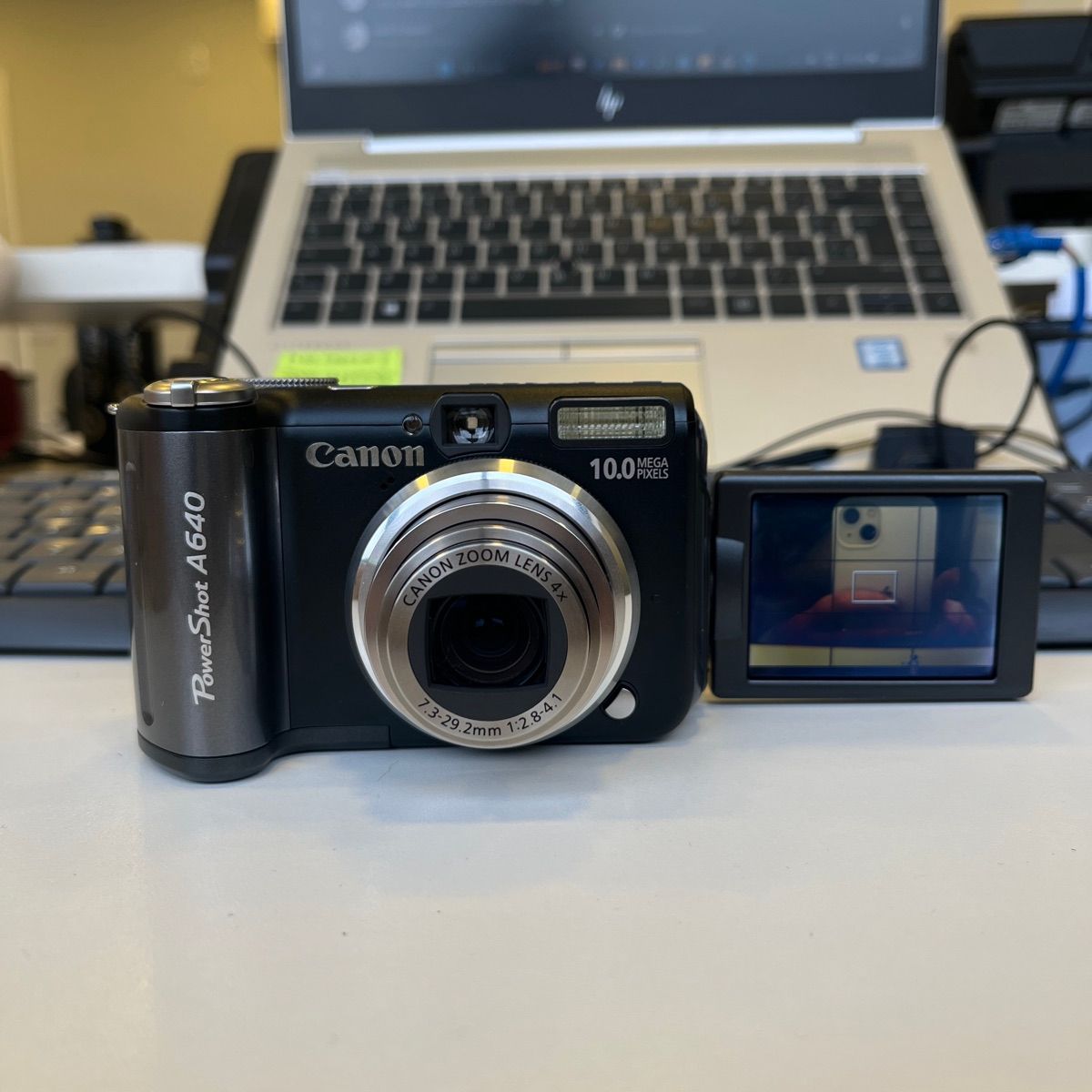 Digicam Cânon Powershot A640 Tela Flip para Selfie Rara! | Cânon