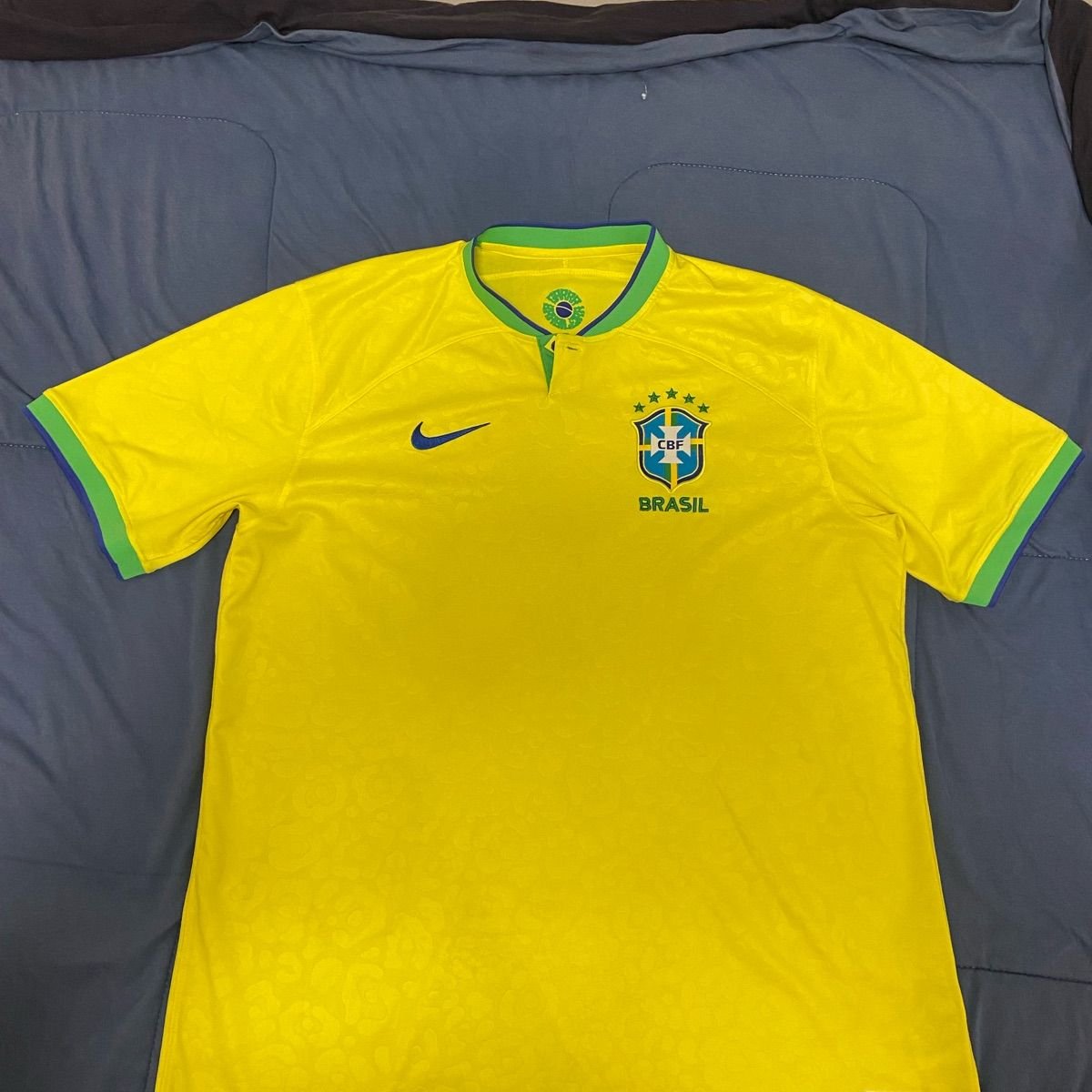 Camiseta Brasil 2022 Amarela Uniforme 1