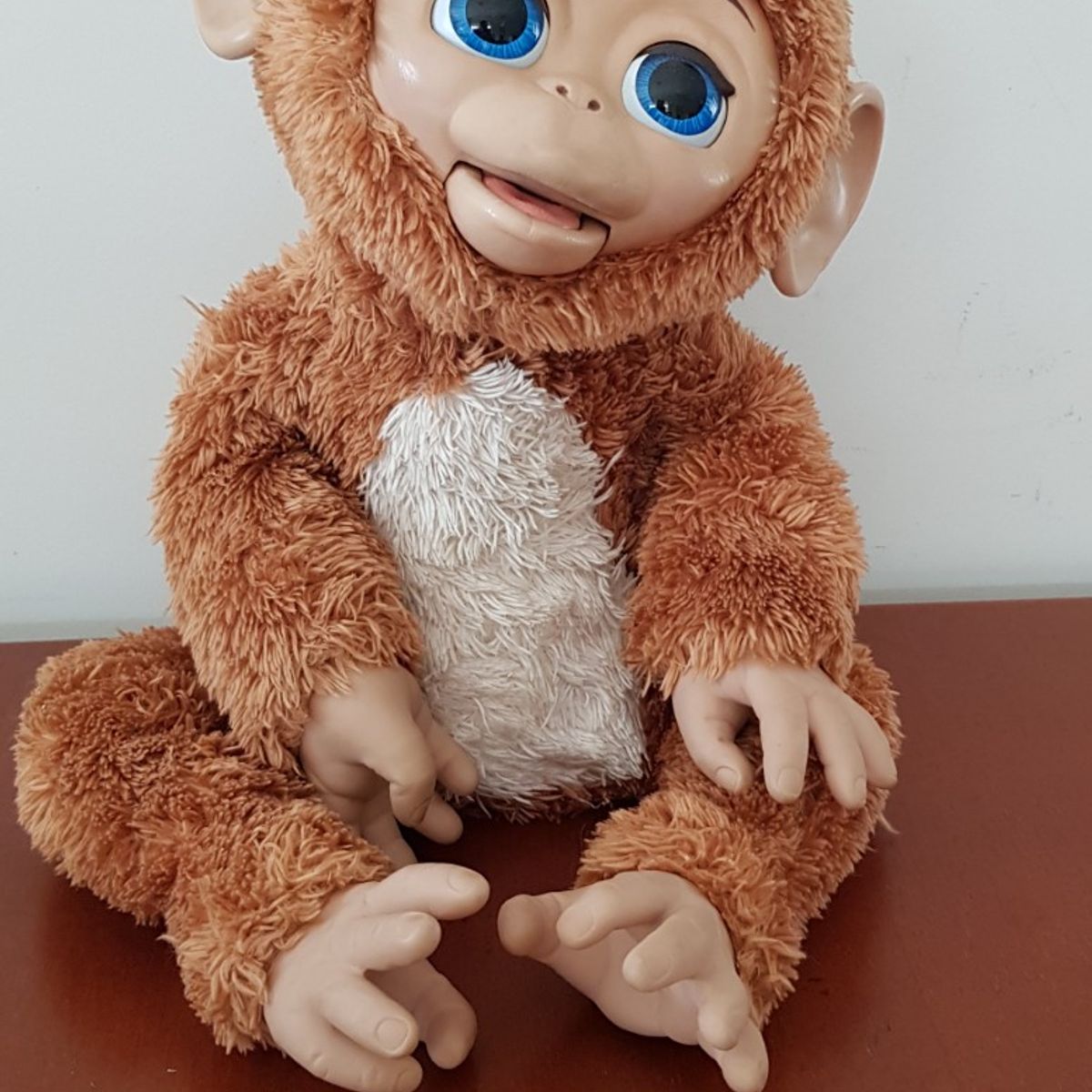 Macaquinha Mika Fur Real Friends Item Infantil Hasbro Usado 109438821  enjoei