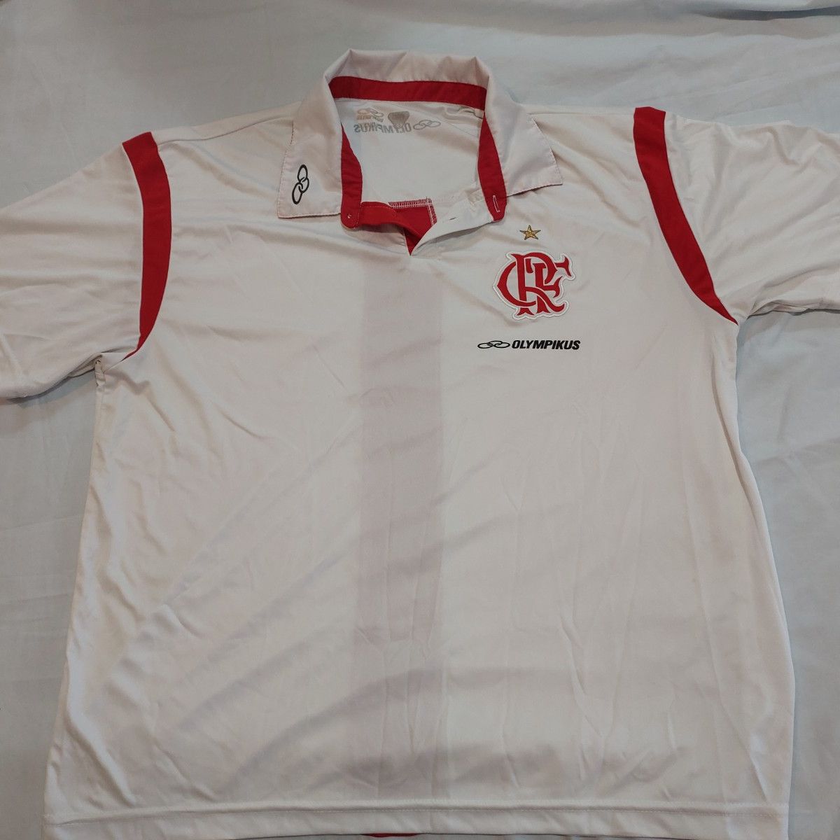 Camisa flamengo best sale olympikus branca