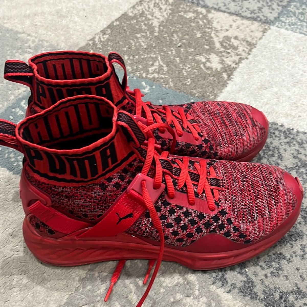 Puma ignite evoknit red hotsell