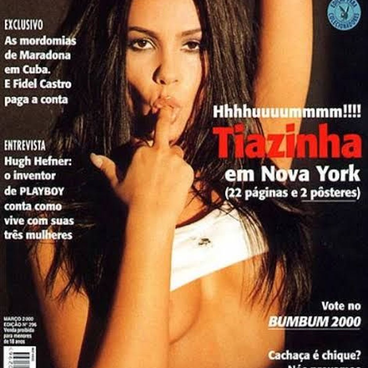 Playboy | Tiazinha (Suzana Alves) | Livro Editora Abril Usado 88141332 |  enjoei