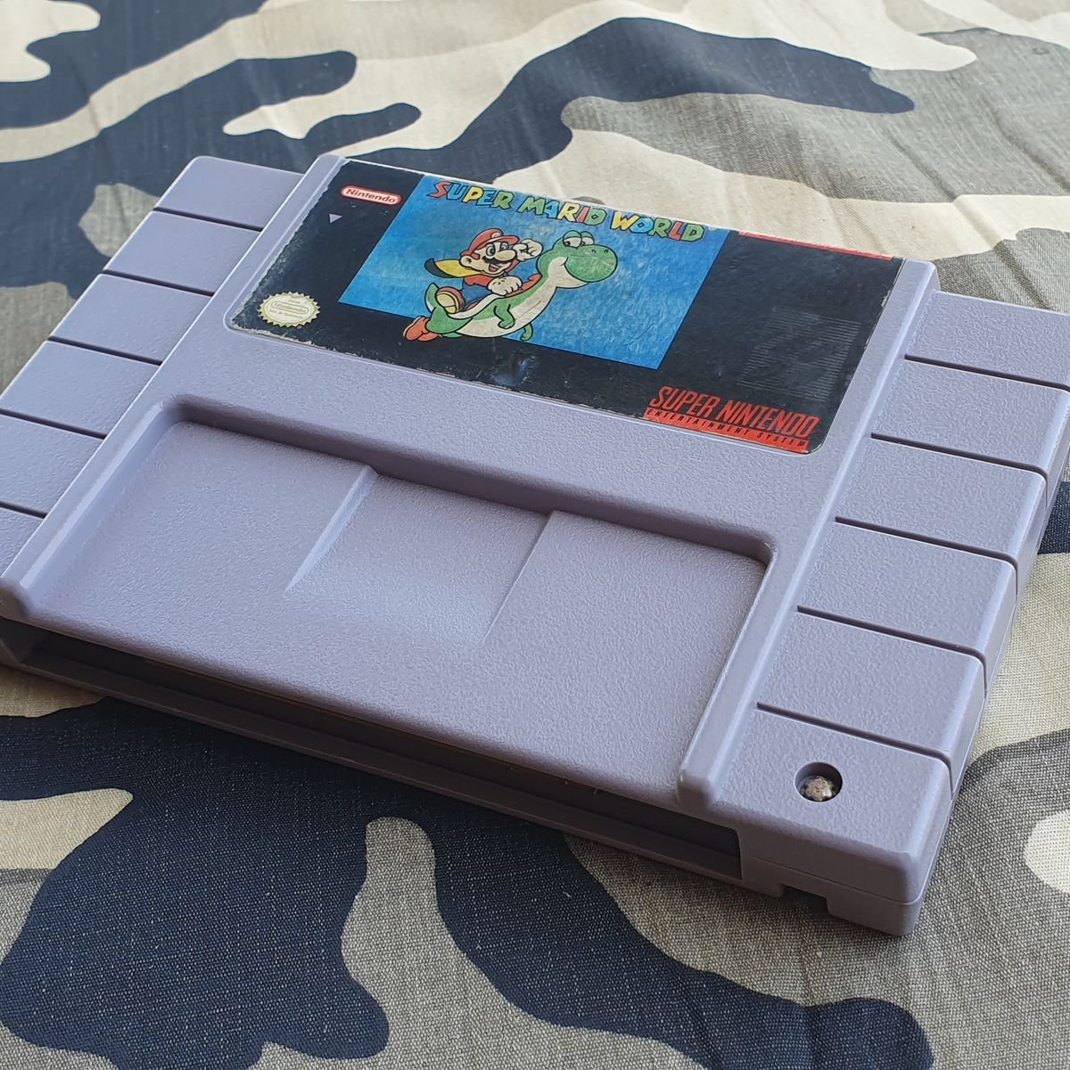 Cartucho Fita Jogo Super Mario World Super Nintendo Snes em