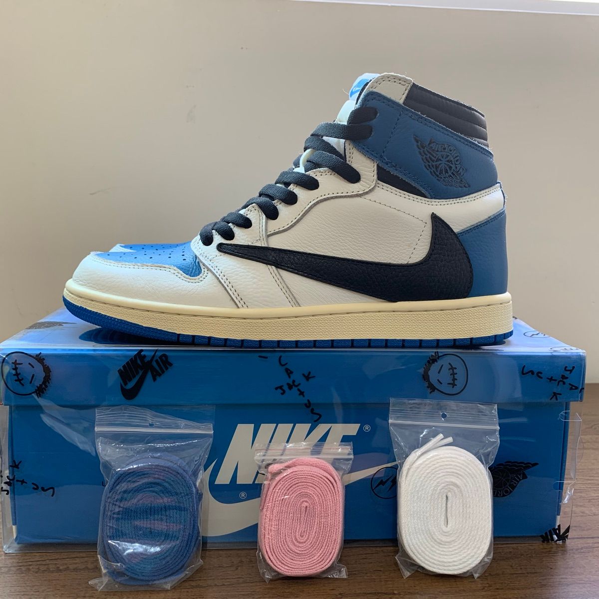Air Jordan 1 High - Travis Scott Fragment | Jordan Usado 102295535
