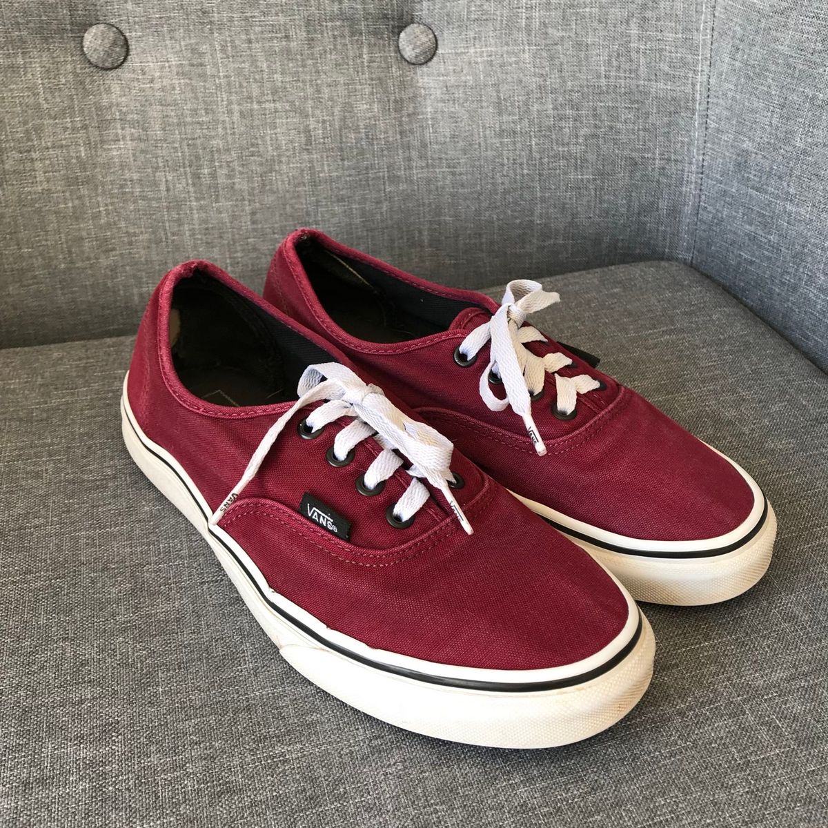 tênis vans authentic vinho