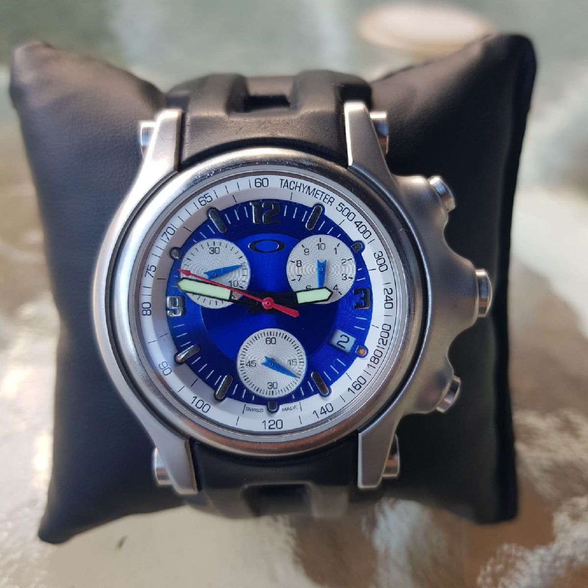 OAKLEY Holeshot ブルー　クロノグラフ Relógio Masculino Oakley Holeshot Azul | Relógio Feminino Oakley