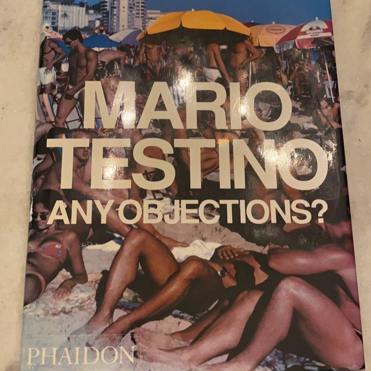 サイン・掲示用品 パネル MARIO TESTINO ANY OBJECTIONS? 写真集 古本