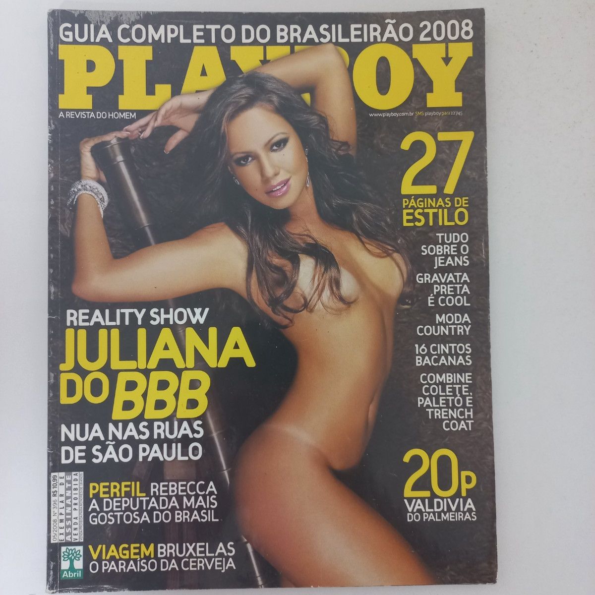 Revista Playboy - Juliana Góes Bbb 8 | Editora Abril Usado 93203514 | enjoei