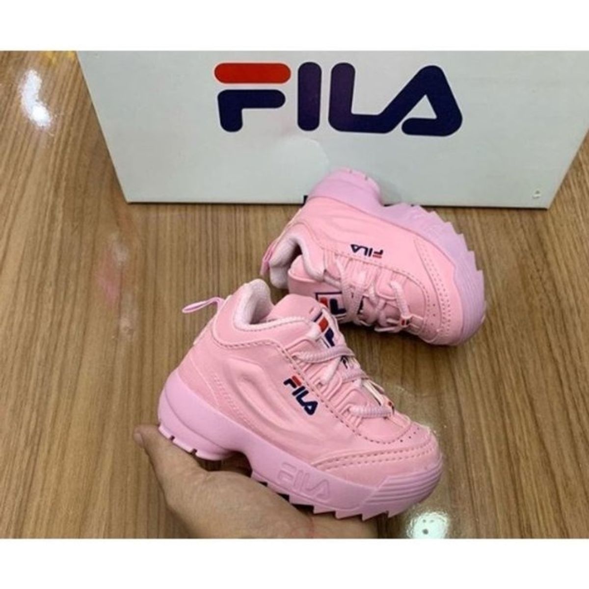 Tênis best sale fila bebe