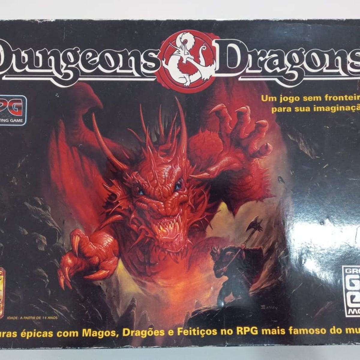 Jogo Rpg D&d Tabuleiro Dragon Quest | Produto Masculino Grow Usado 16478804  | enjoei