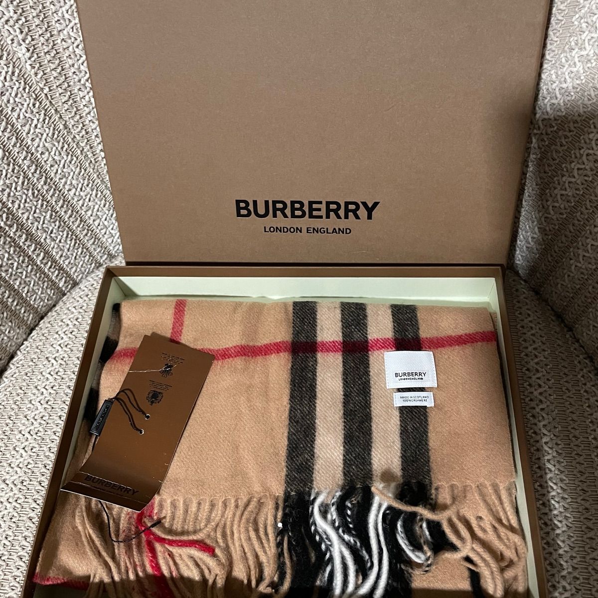 Burberry xadrez cheap negra