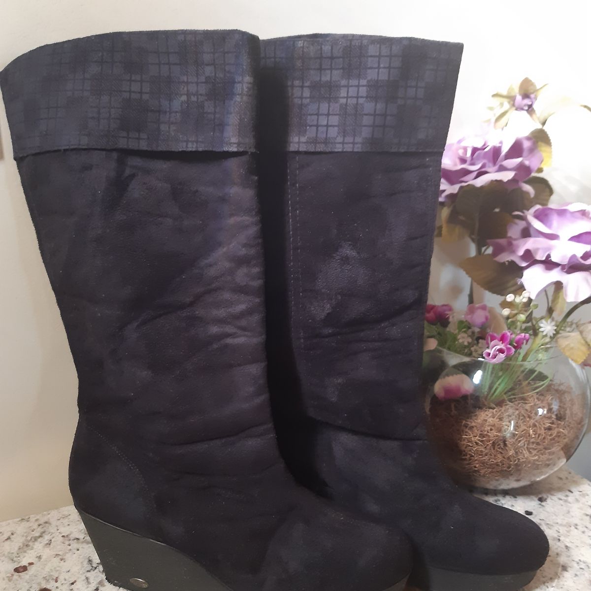 Botas salto anabela store azaleia