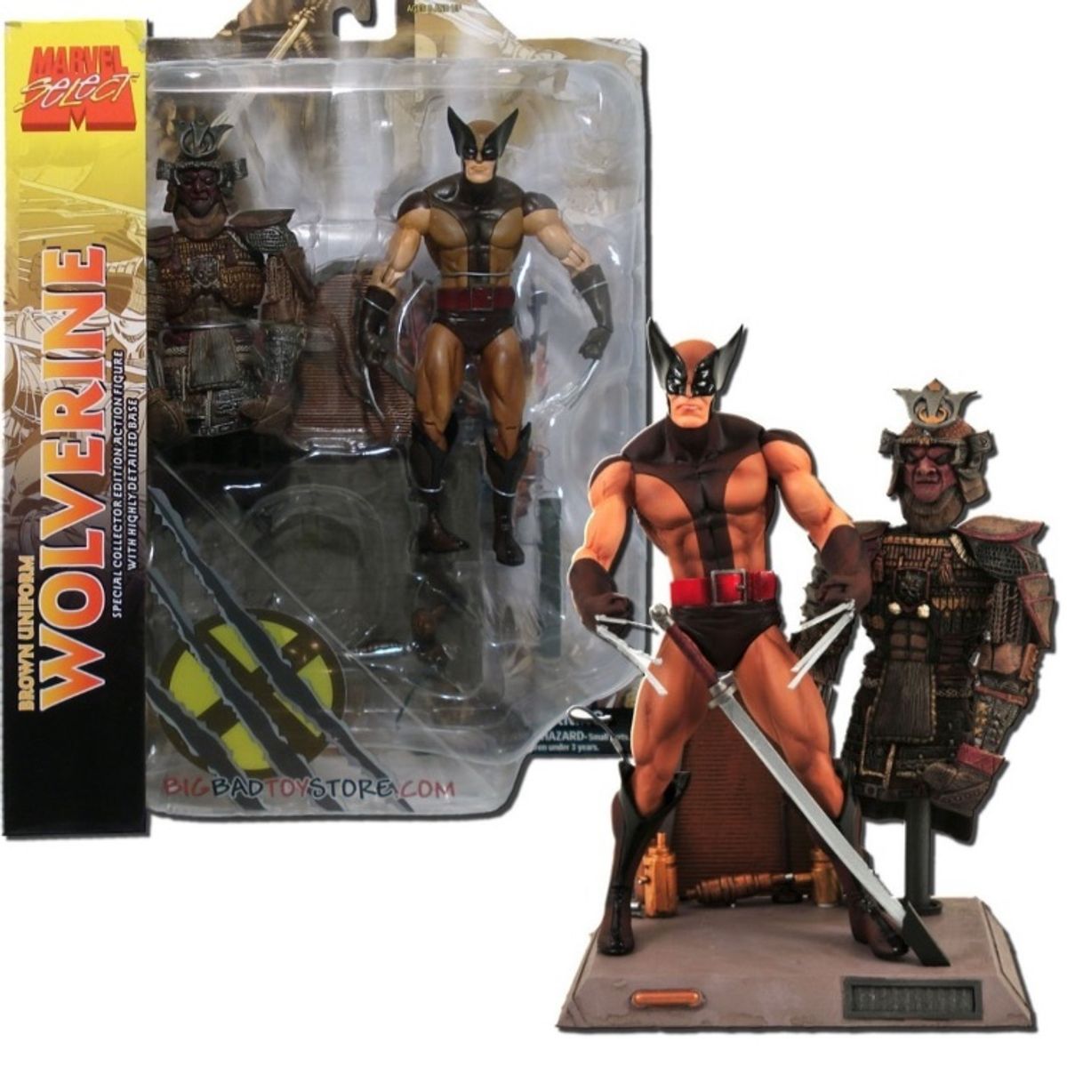 Marvel Select Wolverine (Brown Costume) Action Figure by Diamond