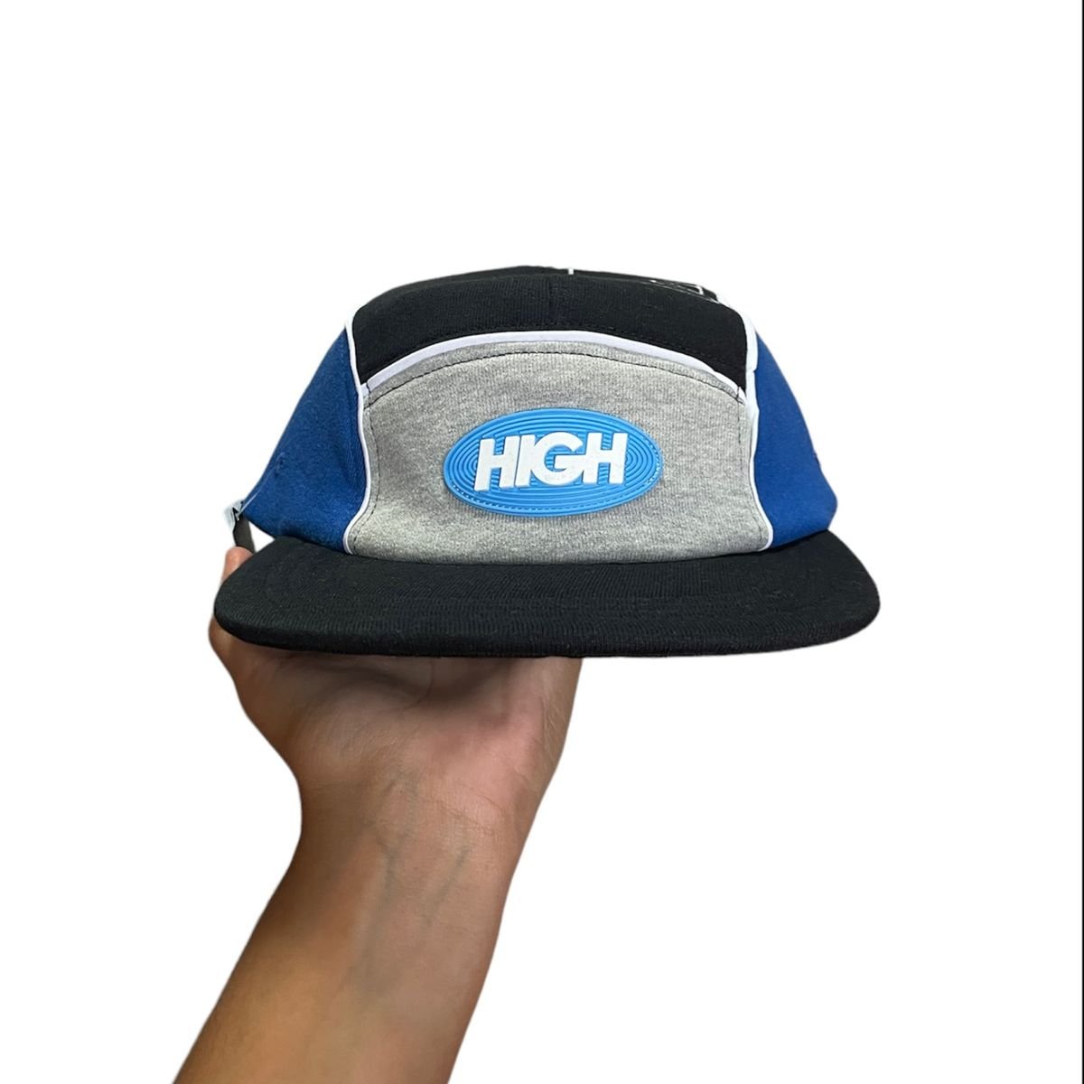 Boné High 5 Panel Sport Blue/Navy - Street Wear Company