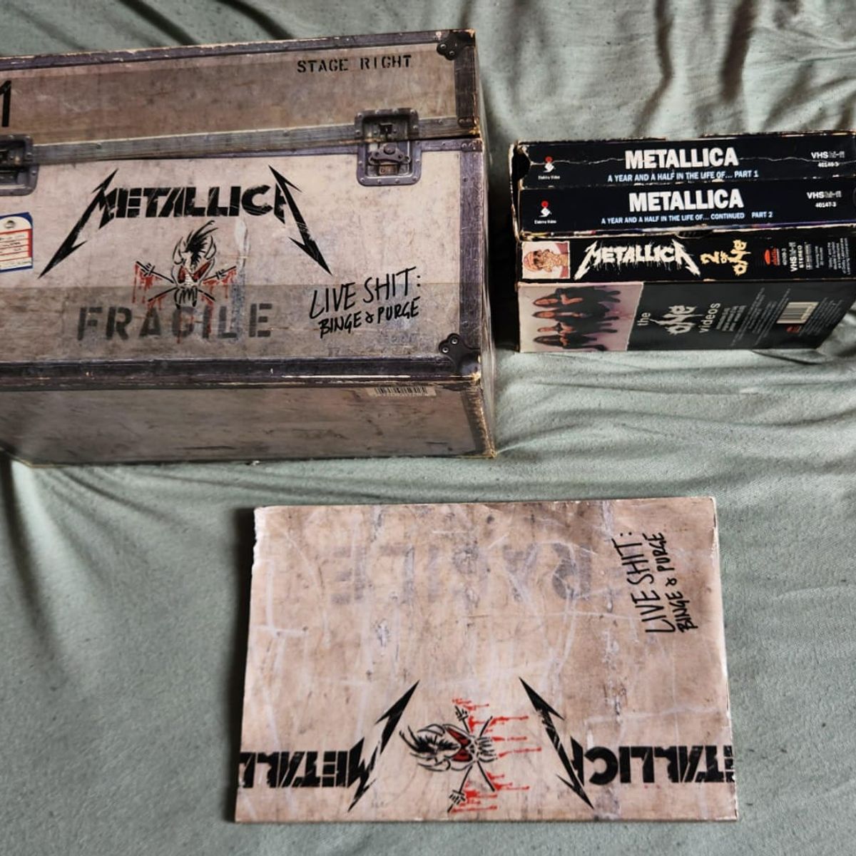 Box de Colecionador Metallica Live Shit Binge &Amp; Purge +