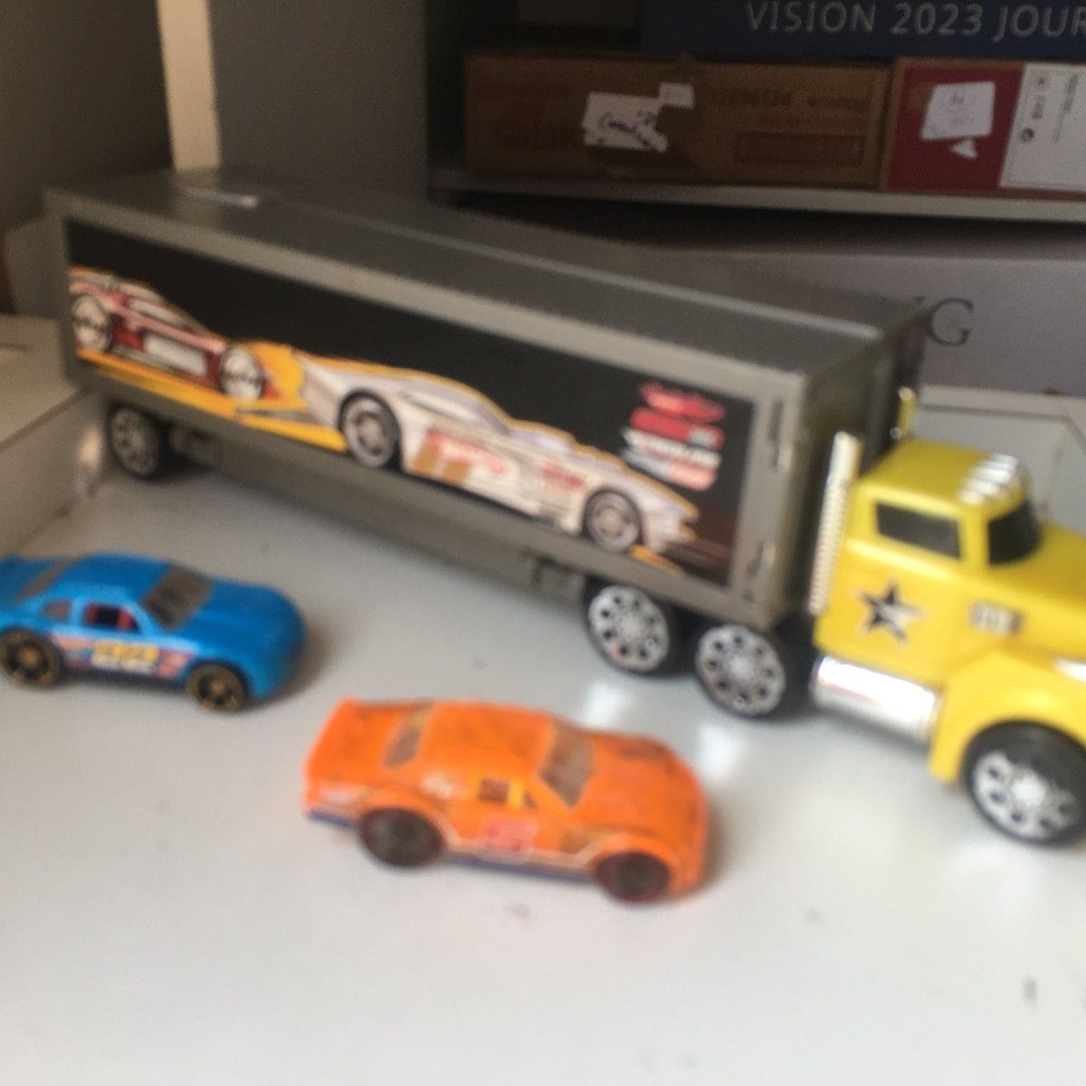 Carreta + Carro Hot Wheels Super Rigs - Escolha O Modelo