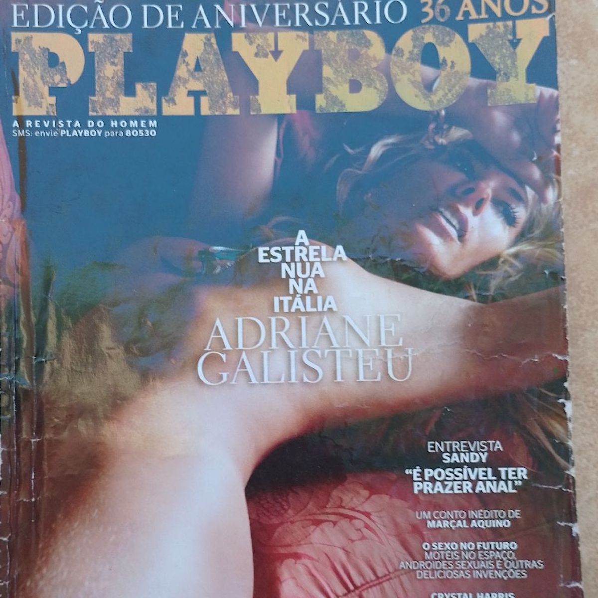 Revista Playboy Premium Edição de Aniversário 36 Anos Adriane Galisteu |  Revista Playboy Usado 90332729 | enjoei