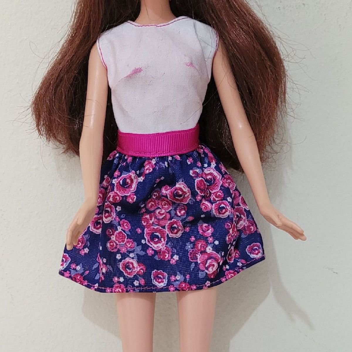 Kit Roupa Barbie (Muda de Cor)  Brinquedo Barbie Usado 79706304