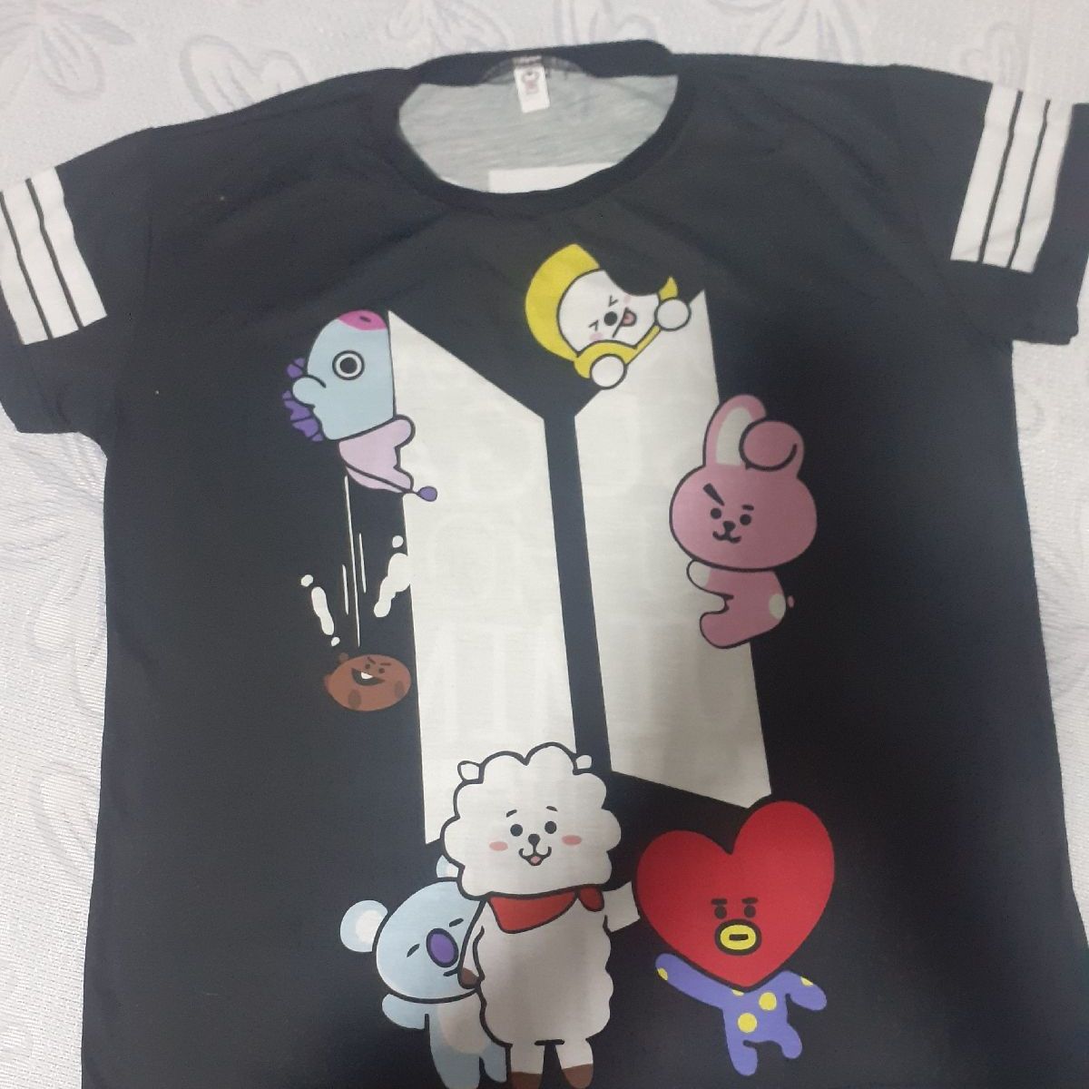 Camisa Bts Roupas Bts Femininas Camisa Bts Nova Malha Fresca Blusa