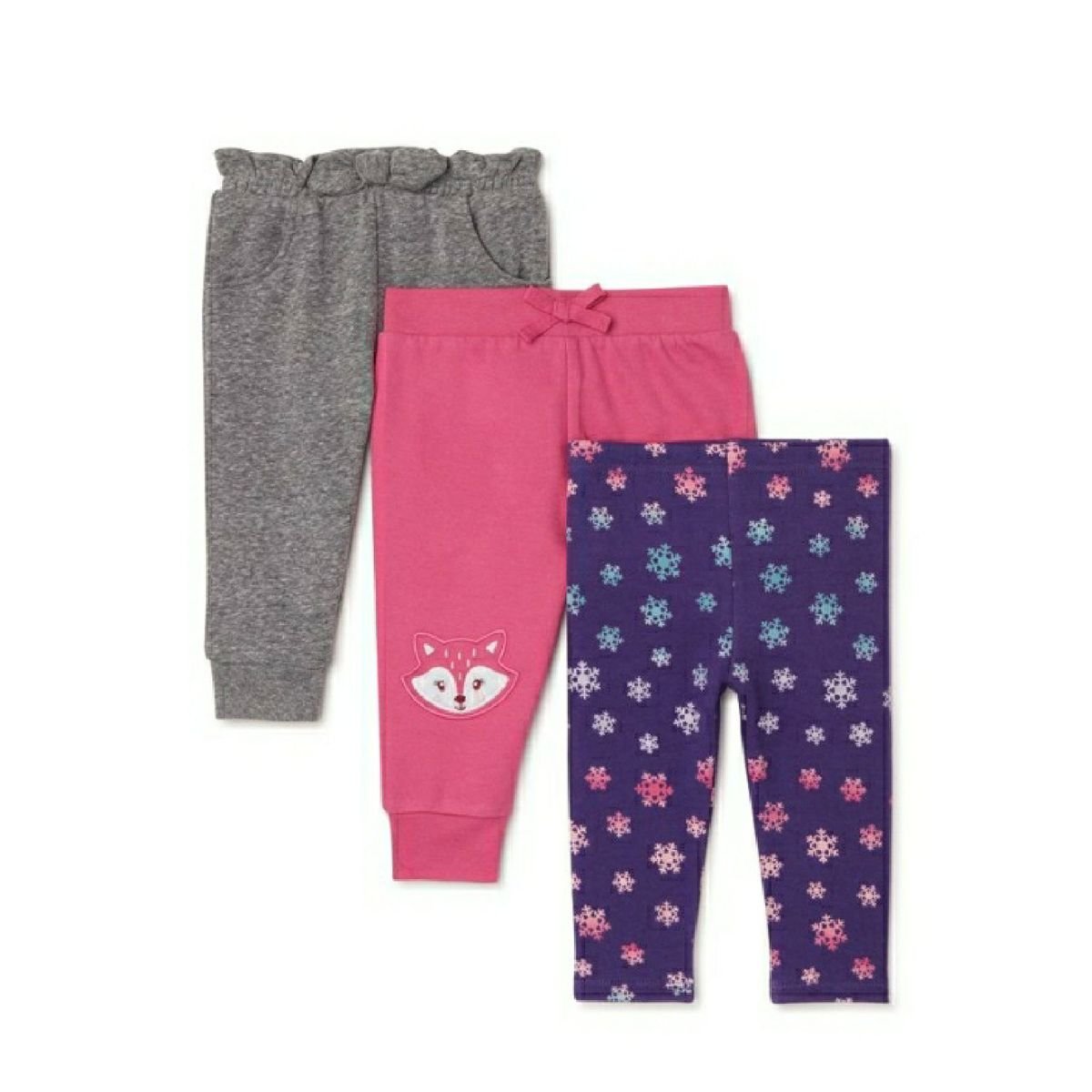 Calça Legging Rosa Flanelada Por Dentro Infantil Garanimals