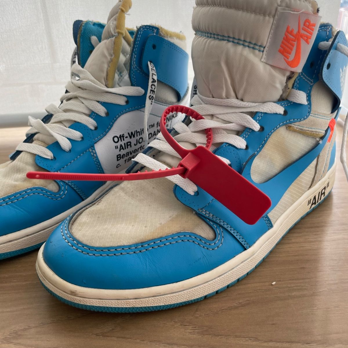 Nike Air Jordan 1 High Off-White Unc | Nike Usado 84599634