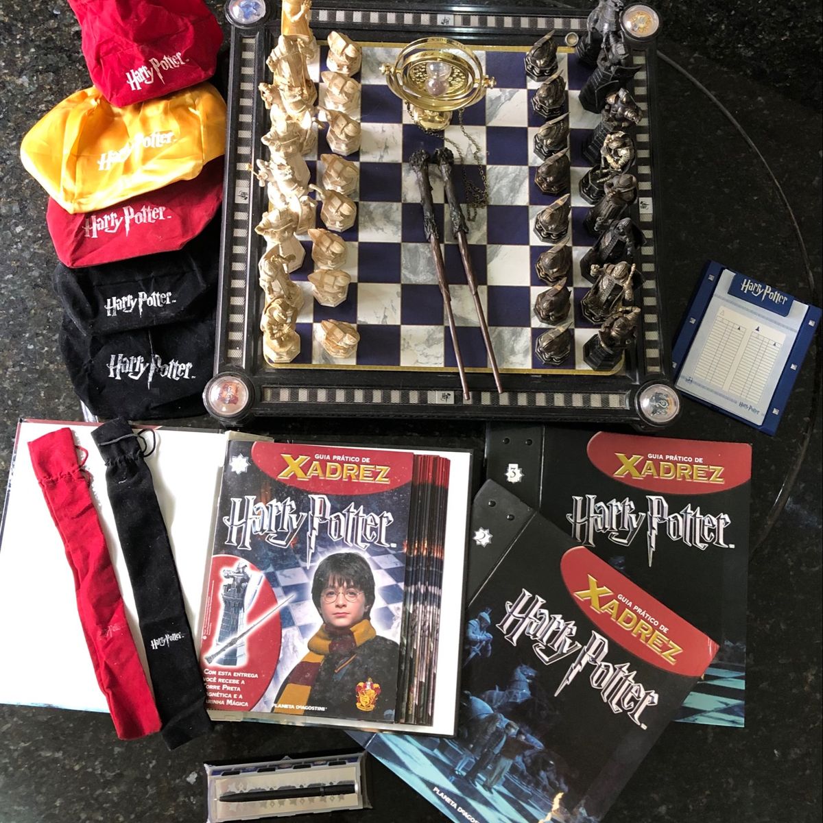 Tabuleiro Xadrez Harry Potter Xadrez De Bruxo Versão Classic