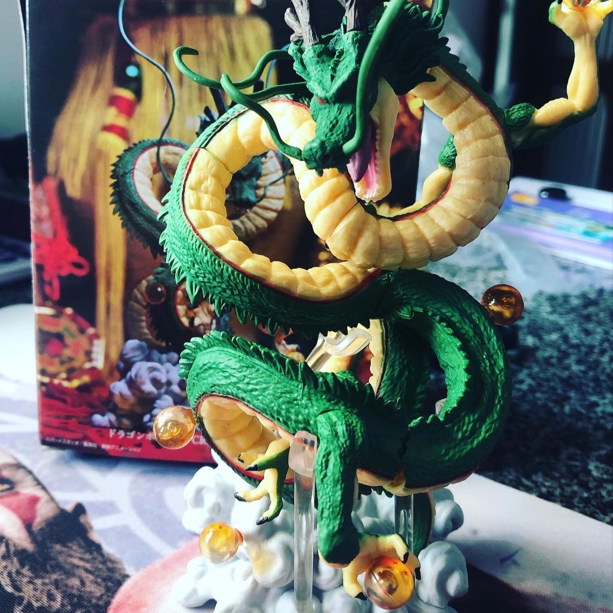 Boneco Dragon Ball Shenlong Dragão Brinquedo Goku Action