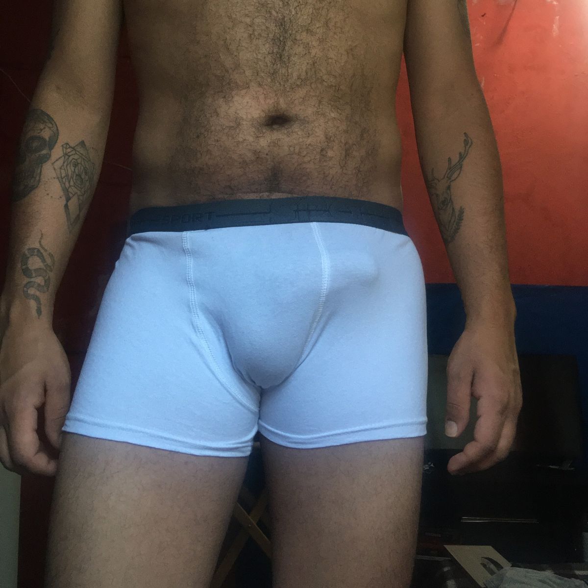 Gostosão de cueca