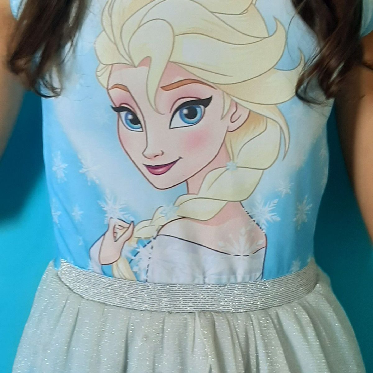 Vestido best sale frozen renner