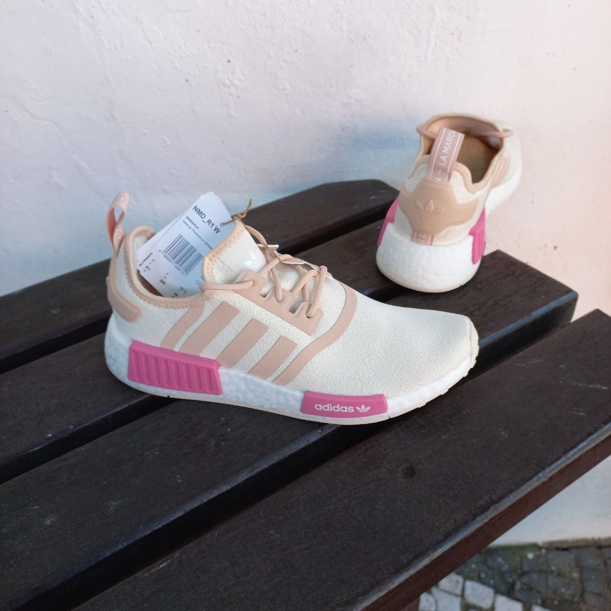 adidas gazelle silver green womens adidas Womens NMD-R1 Running Shoes – ShopCGX main image 0