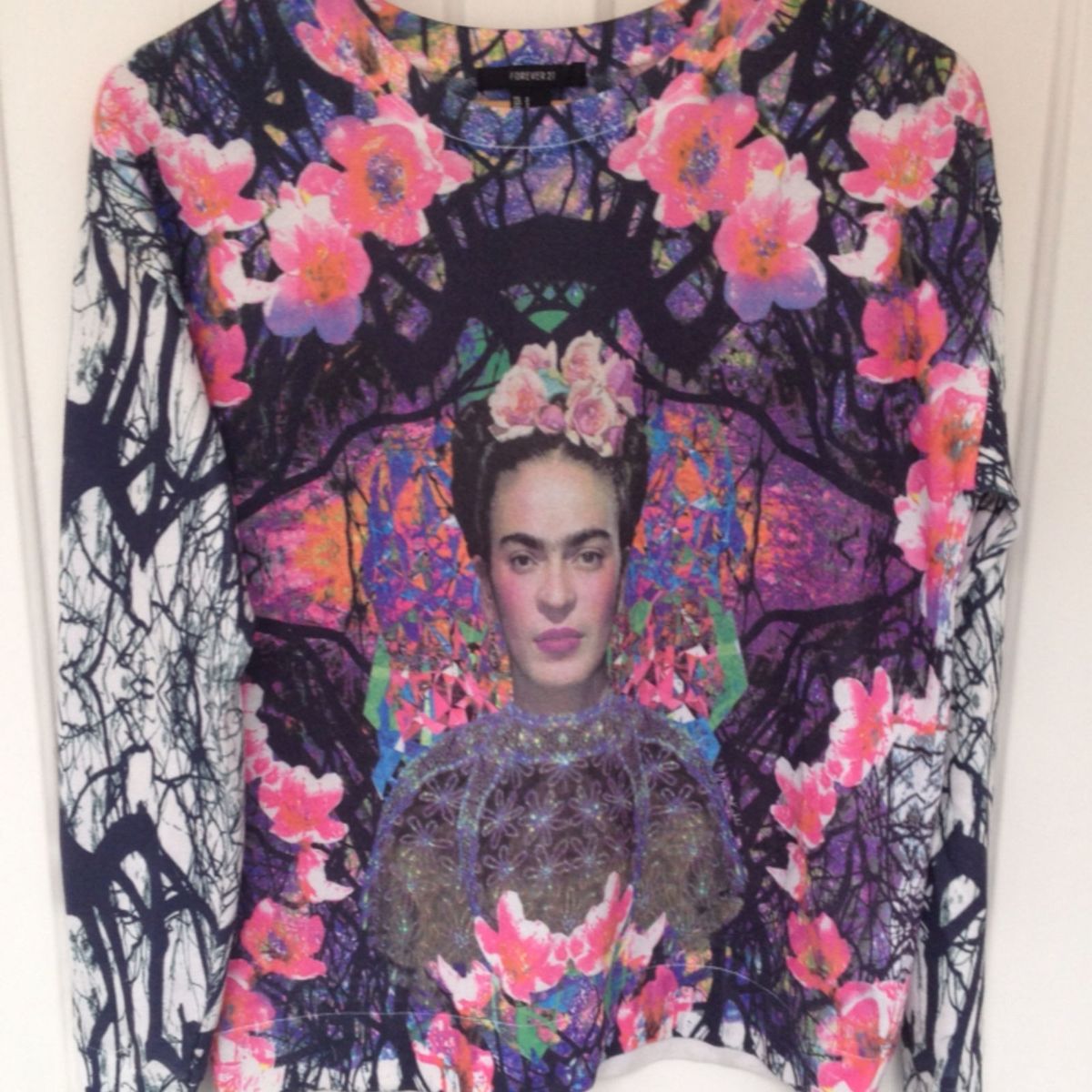 moletom frida kahlo forever 21
