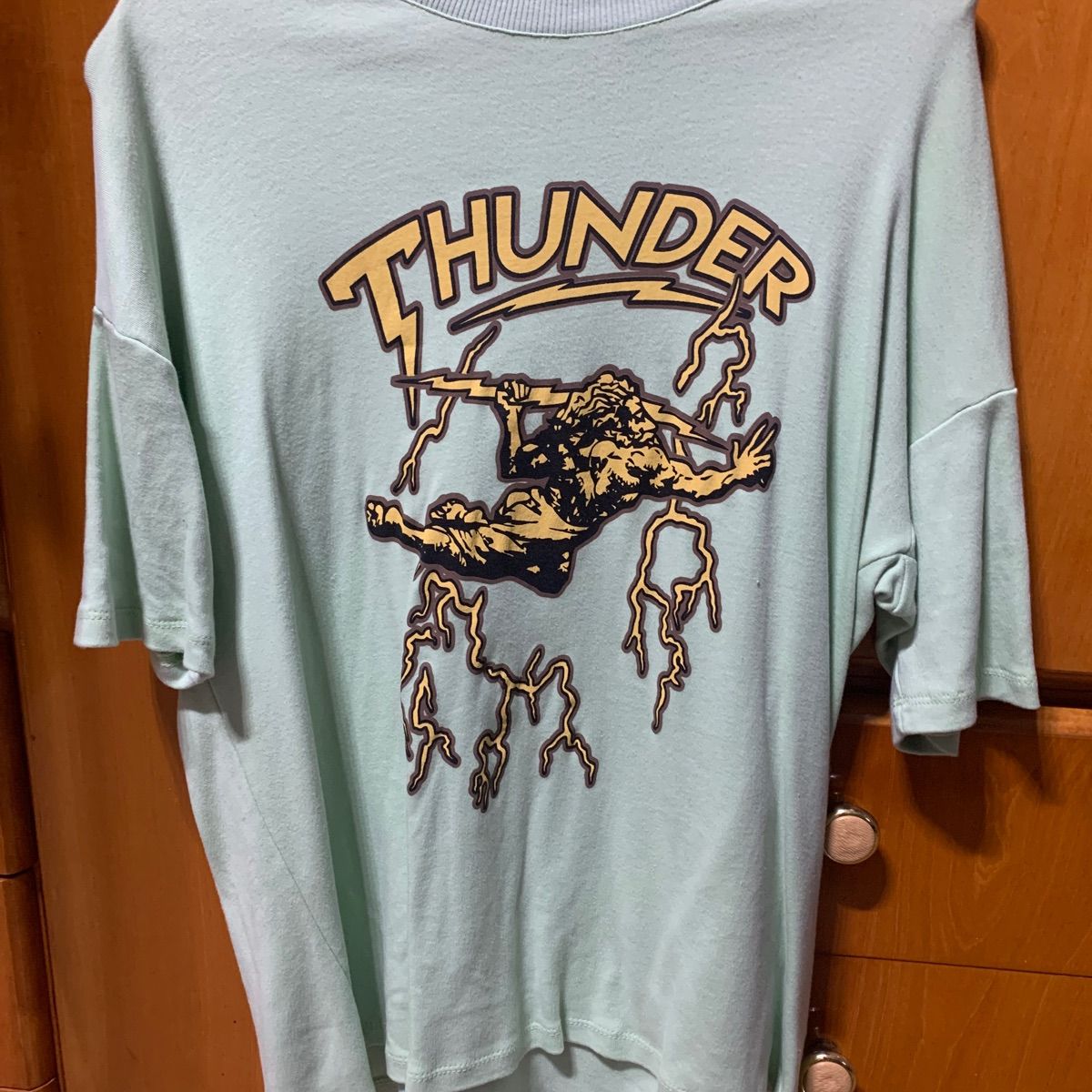 Camiseta Oversized Preta Basic - Thunder God Co.