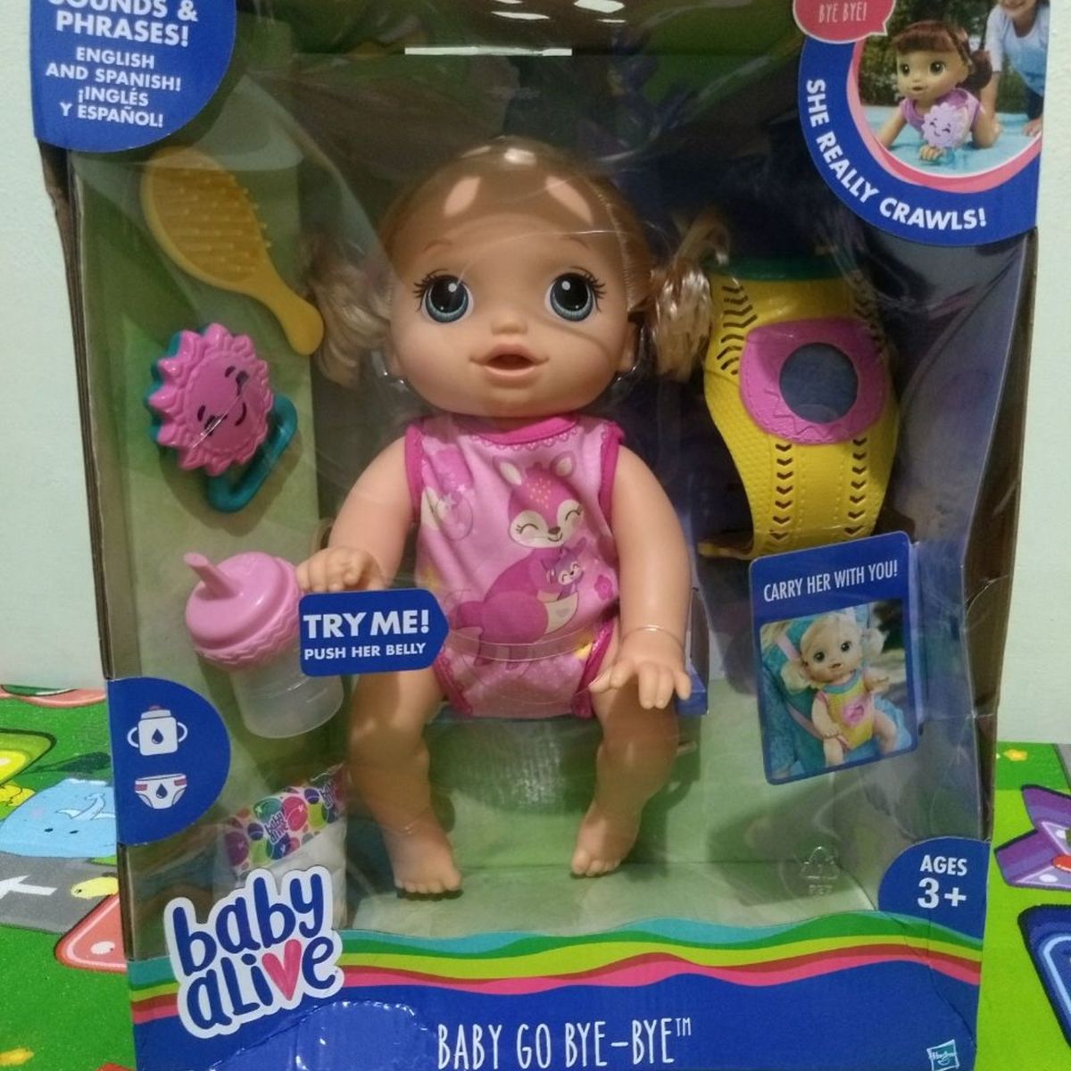 Baby Alive Hora Do Passeio Engatinha Brinquedo Hasbro Nunca Usado Enjoei