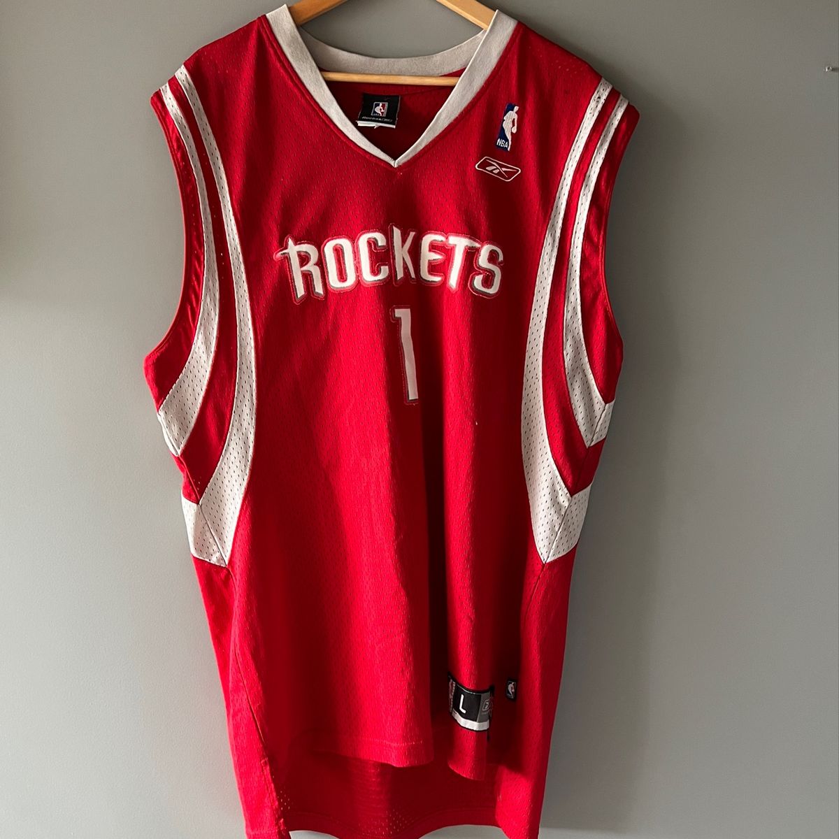 Reebok Houston Rockets Tracy Mcgrady Jersey – Santiagosports