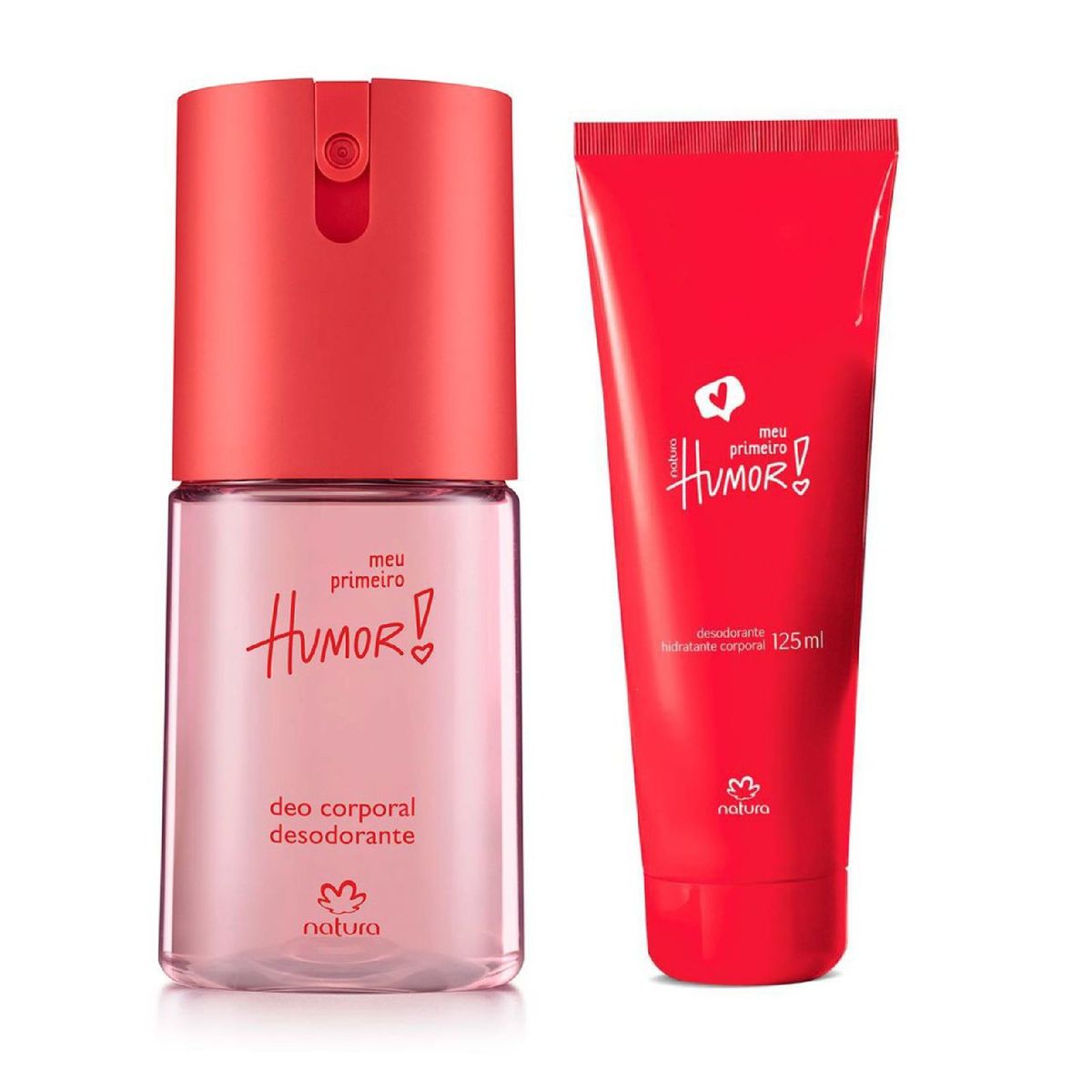 Kit Natura Meu Primeiro Humor Deo Corporal Desodorante 100ml + Hidratante  Corporal 100ml | Produto Feminino Natura Nunca Usado 62775280 | enjoei