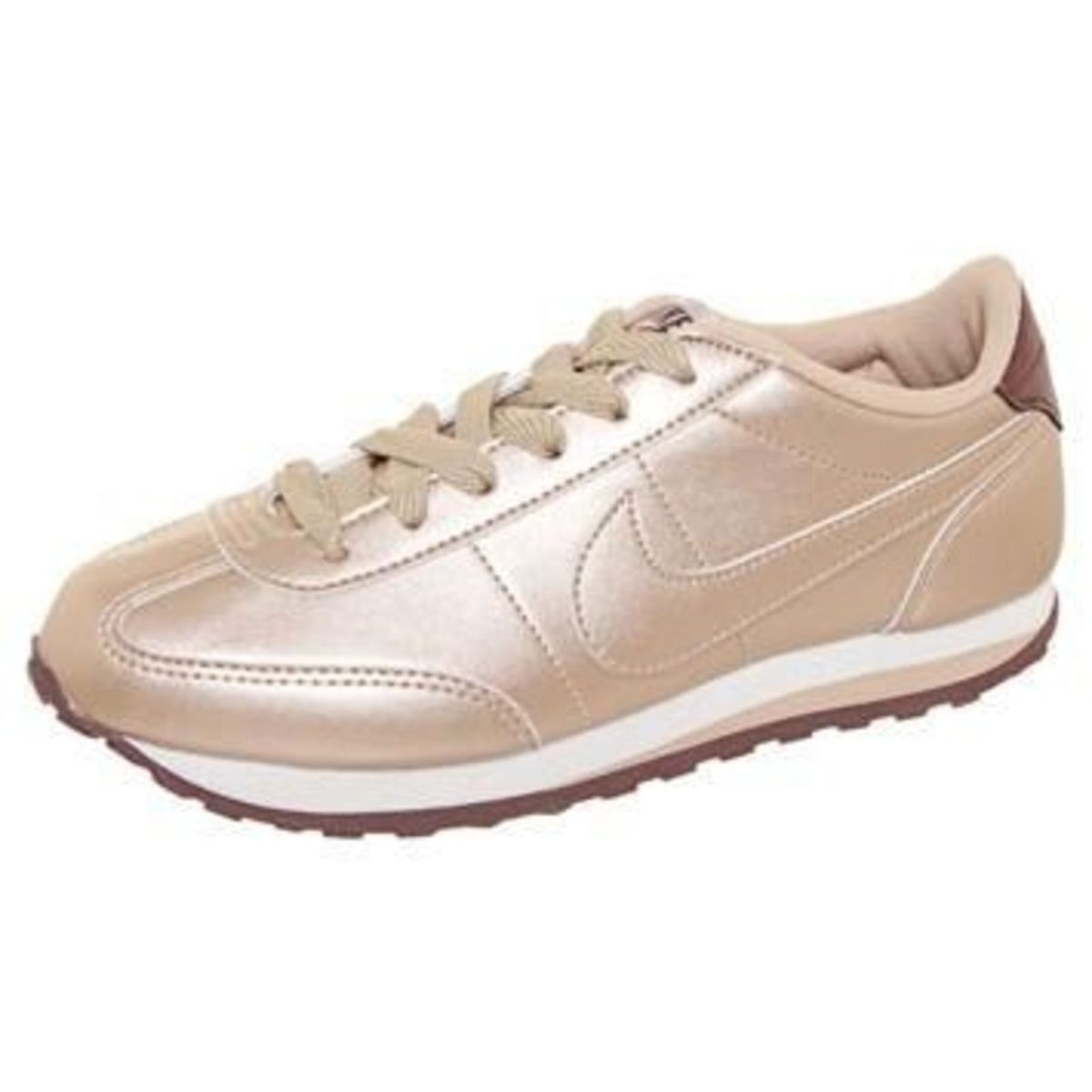 nike feminino dourado