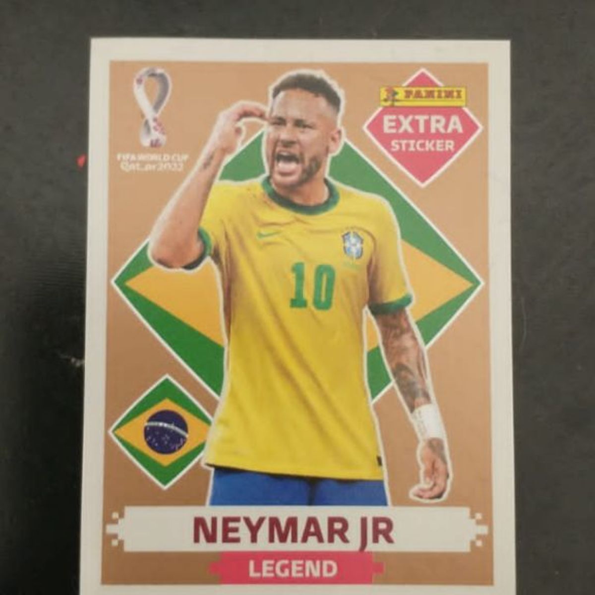 Figurinha Legend Neymar Gold Original | Item de Papelaria Panini Nunca  Usado 78729729 | enjoei