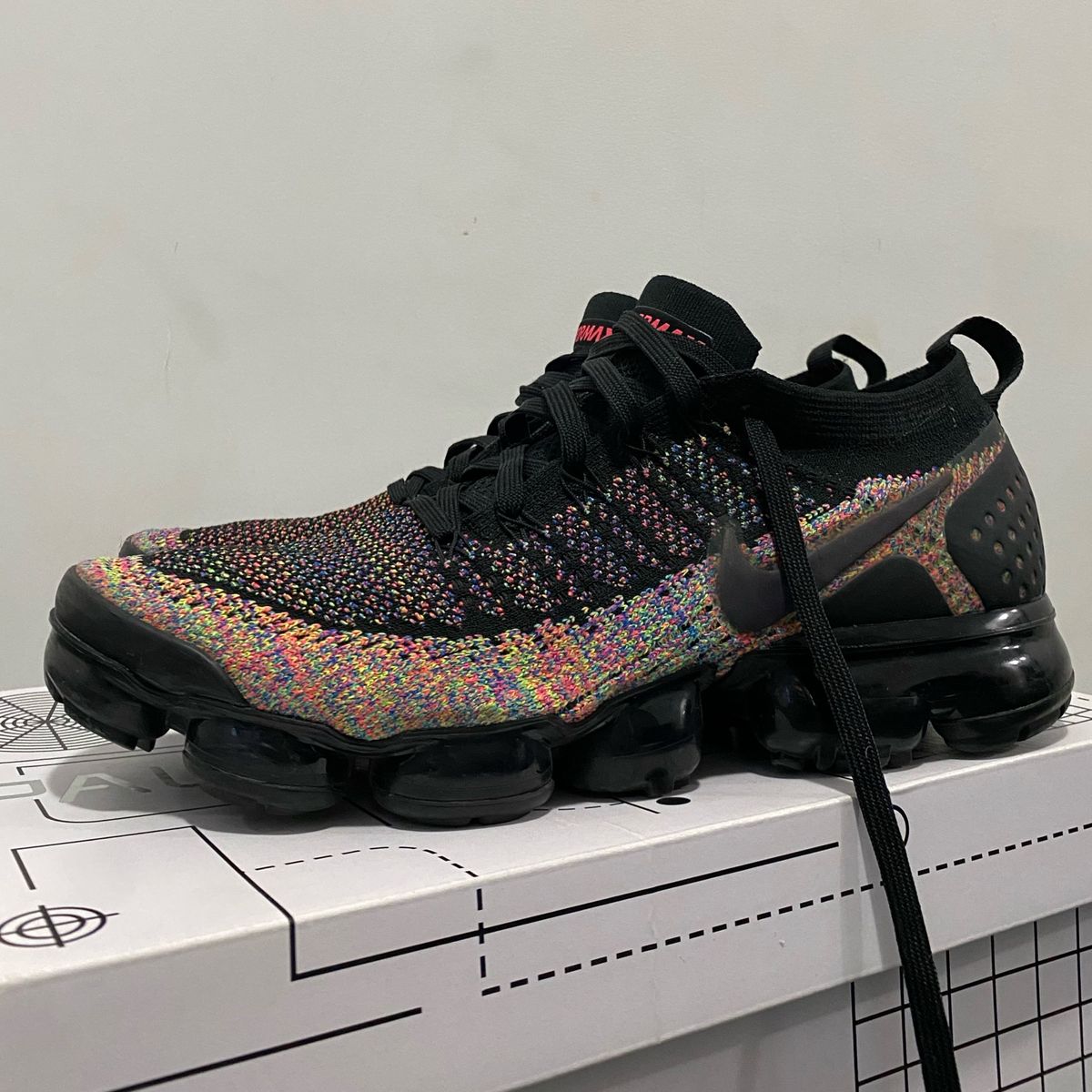 Nike running vapormax flyknit 2 store multi trainers