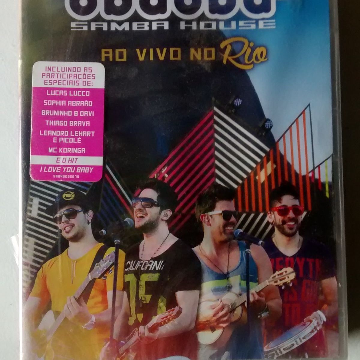Dvd Obaoba Samba House Ao Vivo No Rio (Dvd Promo Novo